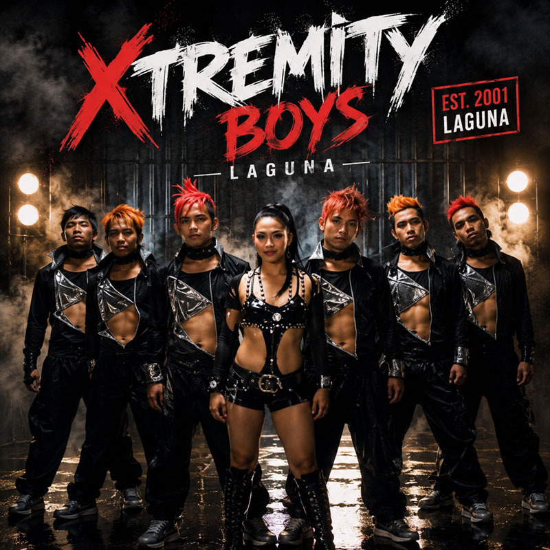 <h1>WALL of LEGENDS</h1>
<h2>Xtremity Boys LAGUNA</h2>
<h3>Year Est.: 2001</h3>
<h3>Location: LAGUNA</h3>