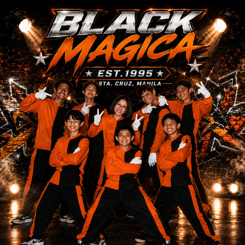 <h1>WALL OF LEGENDS</h1>
<h2>Black Magica</h2>
<h3>Year Est.: 1995</h3>
<h3>Location: Sta. Cruz, Manila</h3>